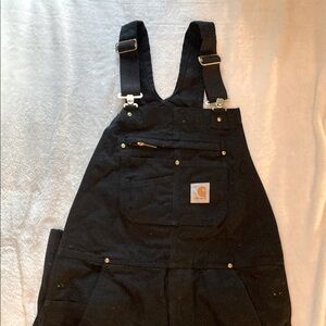 Carhartt Dark Overalls with Front Pocket